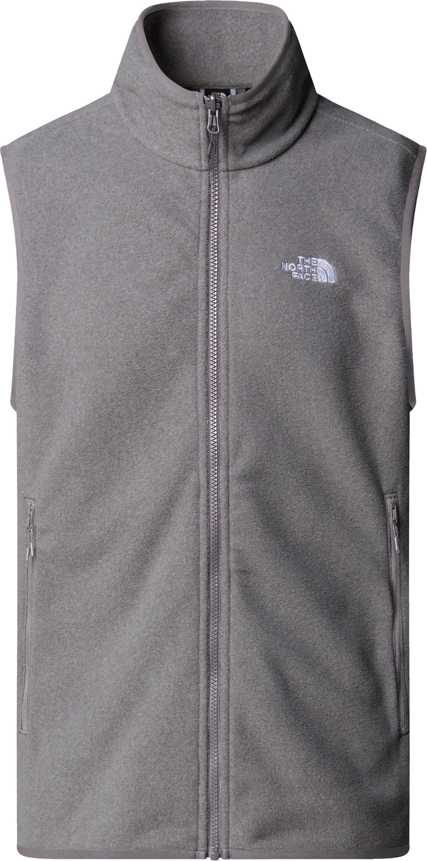 The North Face Men's Glacier Fleece Vest TNF Mid Grey Heather