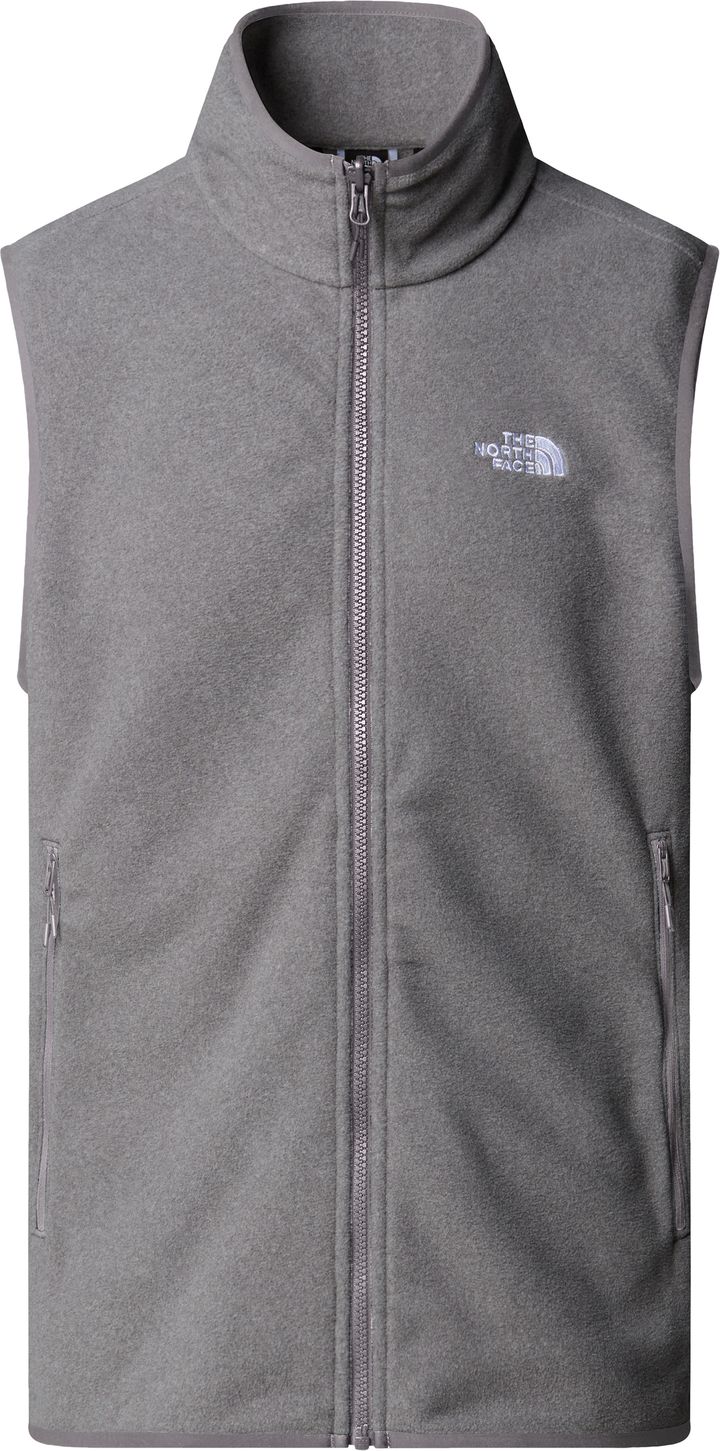 The North Face Men's Glacier Fleece Vest TNF Mid Grey Heather The North Face