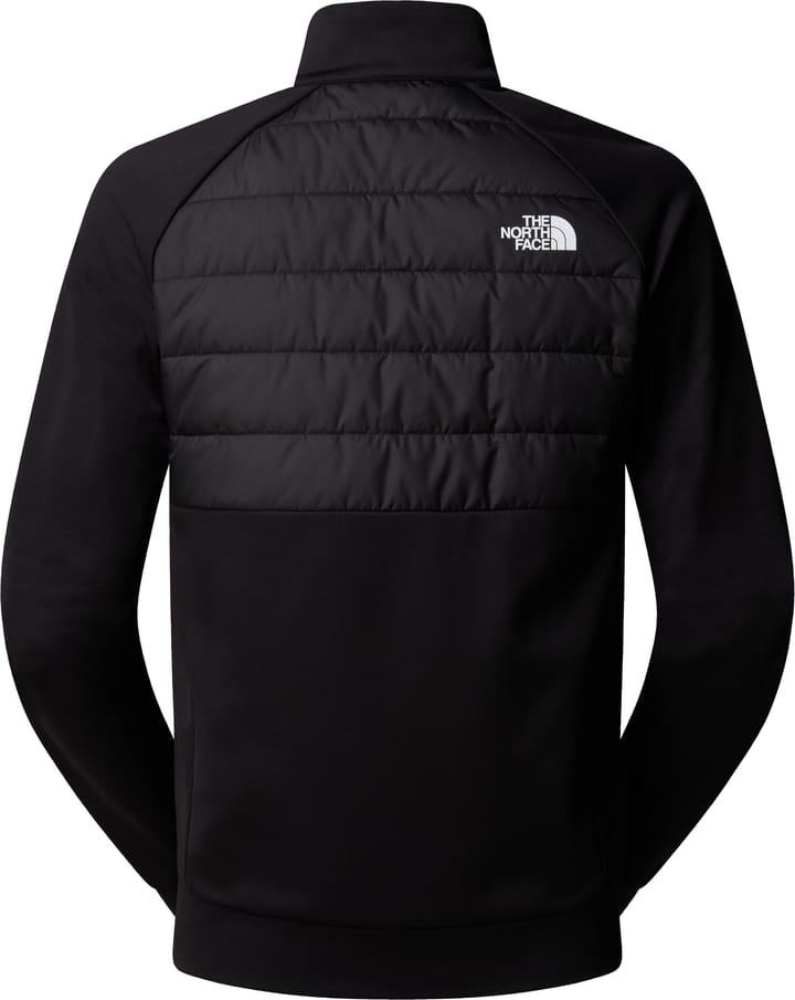 The North Face Men's Reaxion 2.0 Hybrid Full Zip Jacket TNF Black Heather The North Face