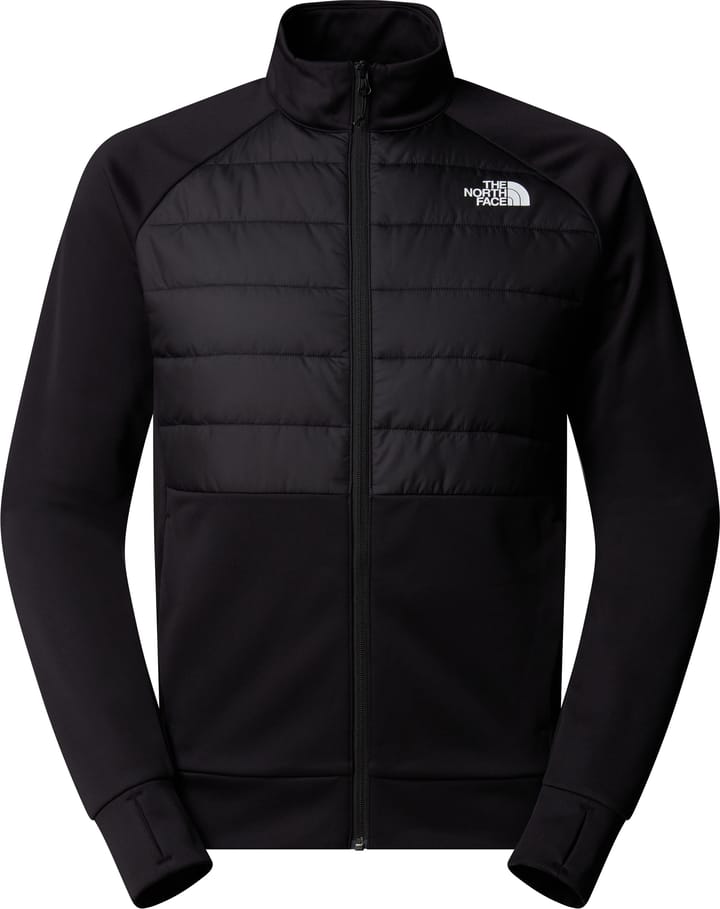 The North Face Men's Reaxion 2.0 Hybrid Full Zip Jacket TNF Black Heather The North Face