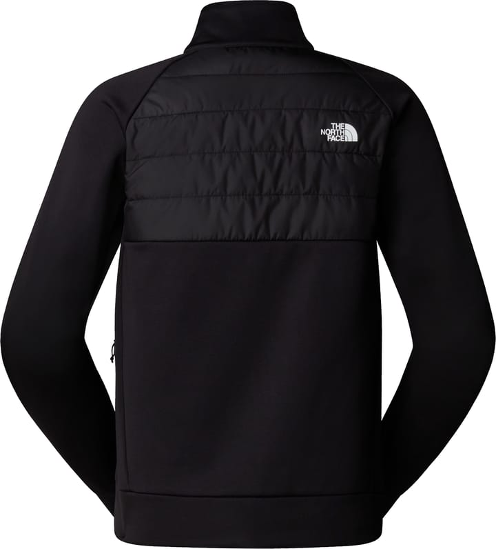 The North Face Women's Reaxion 2.0 Hybrid Full Zip Jacket TNF Black Heather The North Face