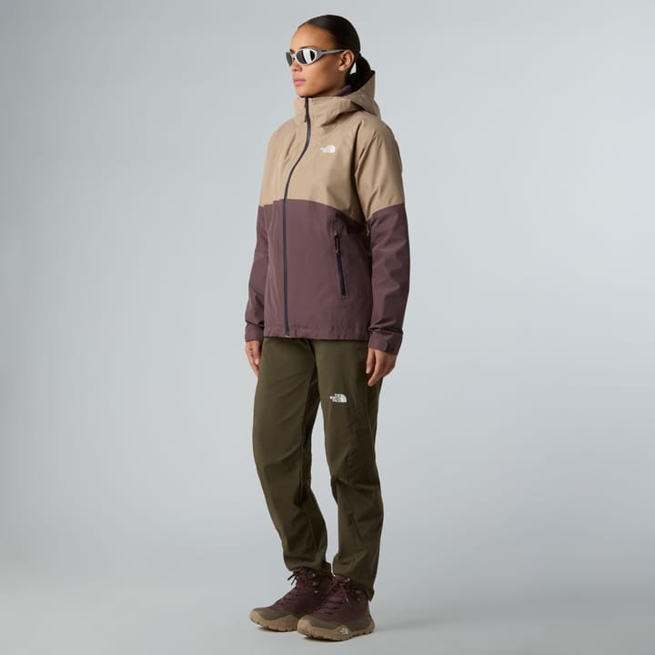 The North Face Women's Diablo Dynamic Zip-In Jacket Mushroom Grey/Tawny Quartz The North Face