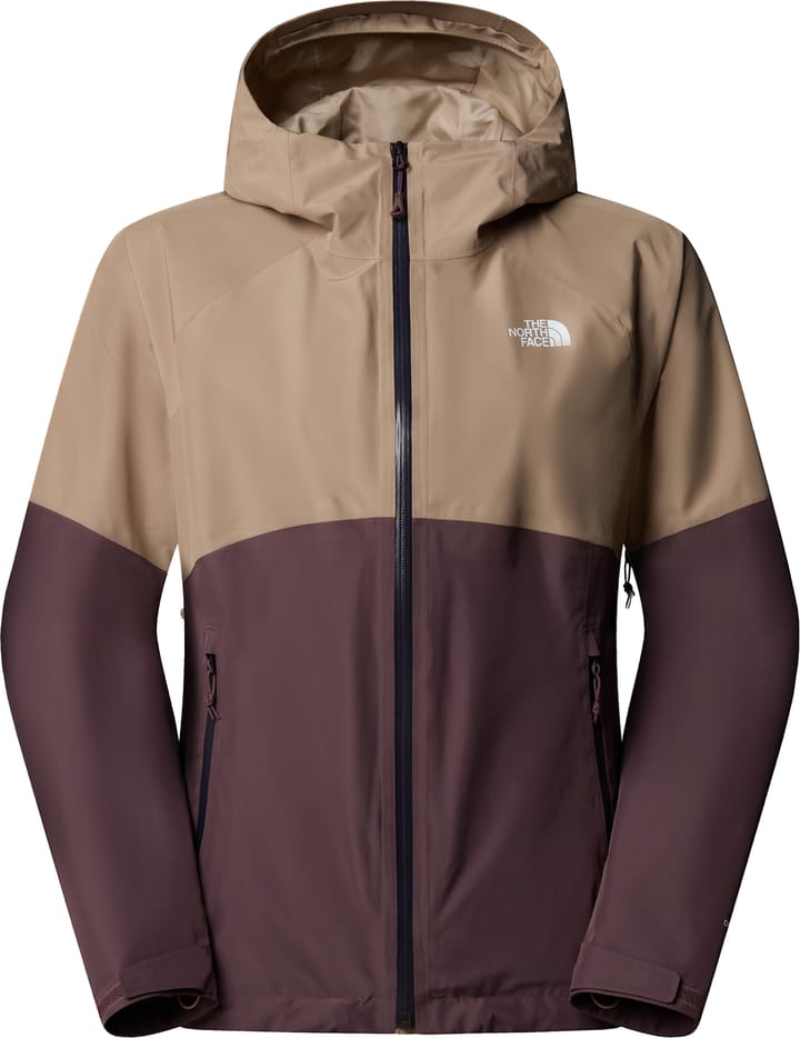 The North Face Women's Diablo Dynamic Zip-In Jacket Mushroom Grey/Tawny Quartz The North Face