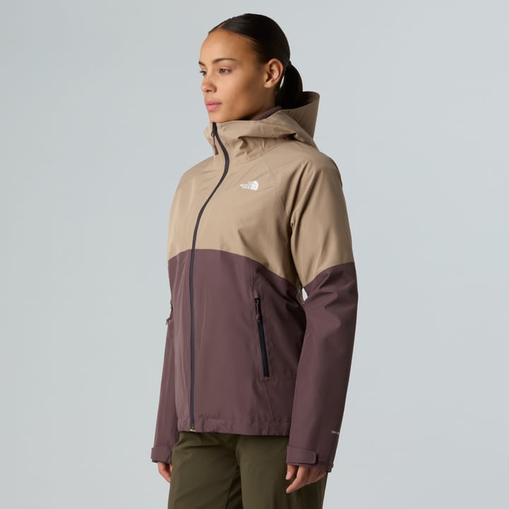 The North Face Women's Diablo Dynamic Zip-In Jacket Mushroom Grey/Tawny Quartz The North Face