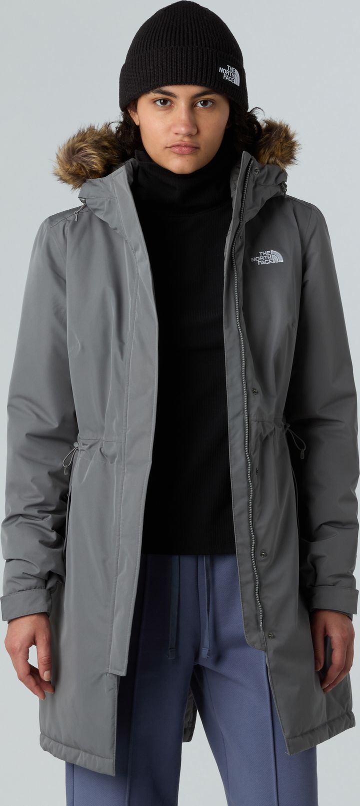 The North Face Women's Zaneck Parka Smoked Pearl The North Face The North Face Women's Zaneck Parka Smoked Pearl The North Face