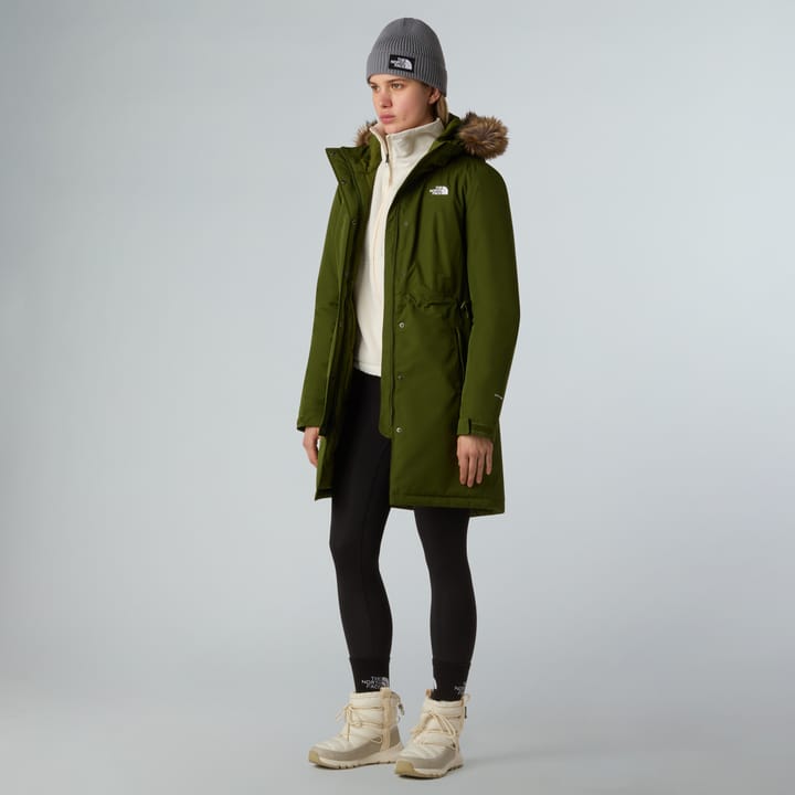 The North Face Women's Zaneck Parka Woodland Green The North Face