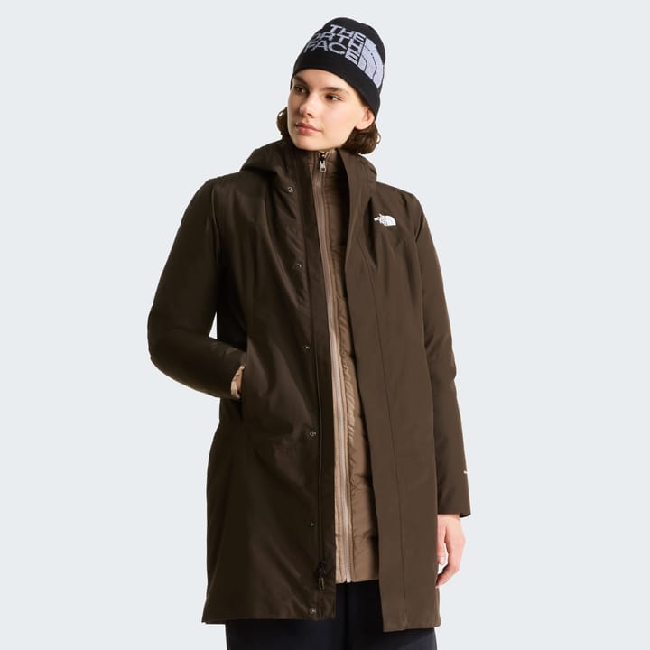 The North Face Women's Suzanne Triclimate 3-in-1 Parka 2.0 Dark Chestnut/Garnet1 The North Face