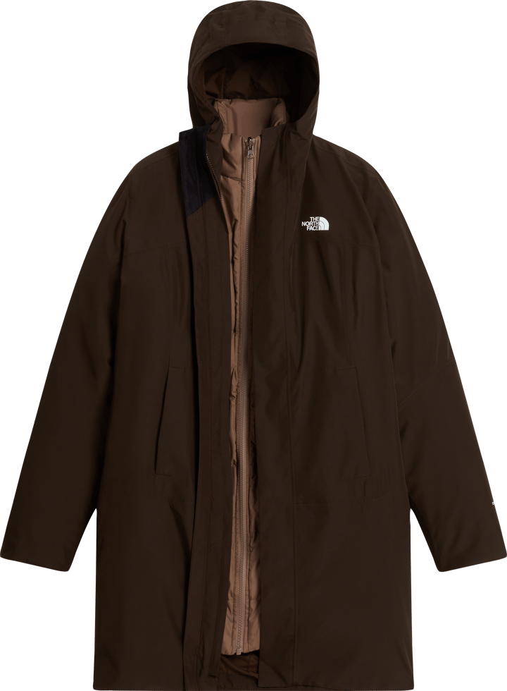 The North Face Women's Suzanne Triclimate 3-in-1 Parka 2.0 Dark Chestnut/Garnet1 The North Face