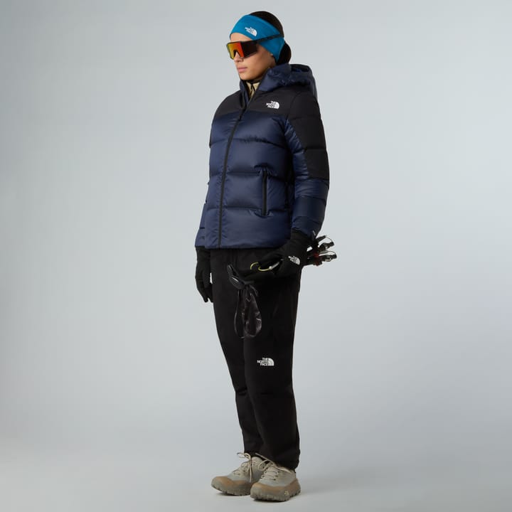 The North Face Women's Diablo Down 2.0 Hooded Jacket Estate Blue Black Heather The North Face