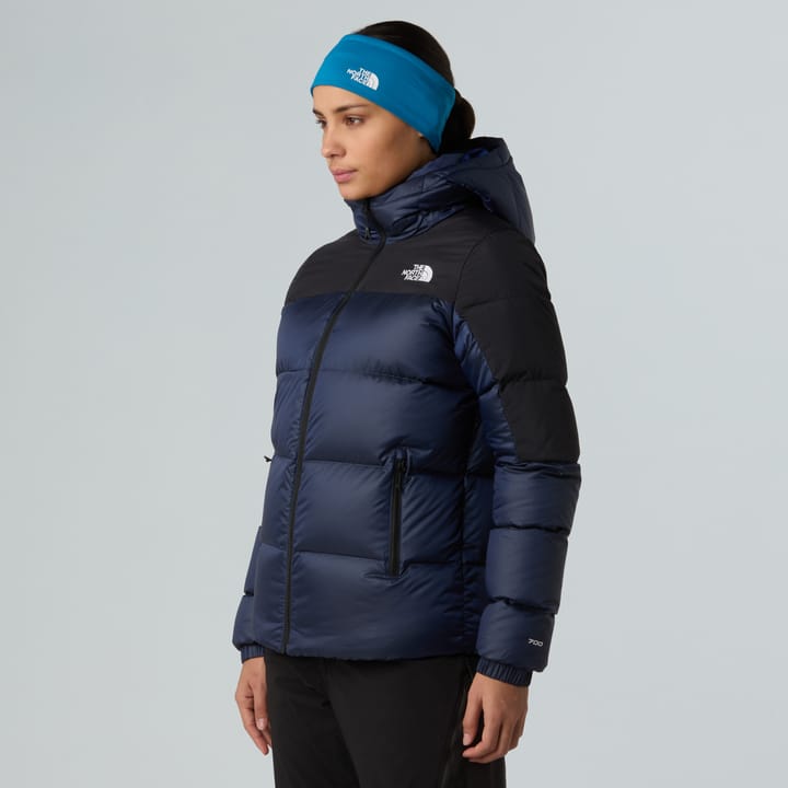 The North Face Women's Diablo Down 2.0 Hooded Jacket Estate Blue Black Heather The North Face