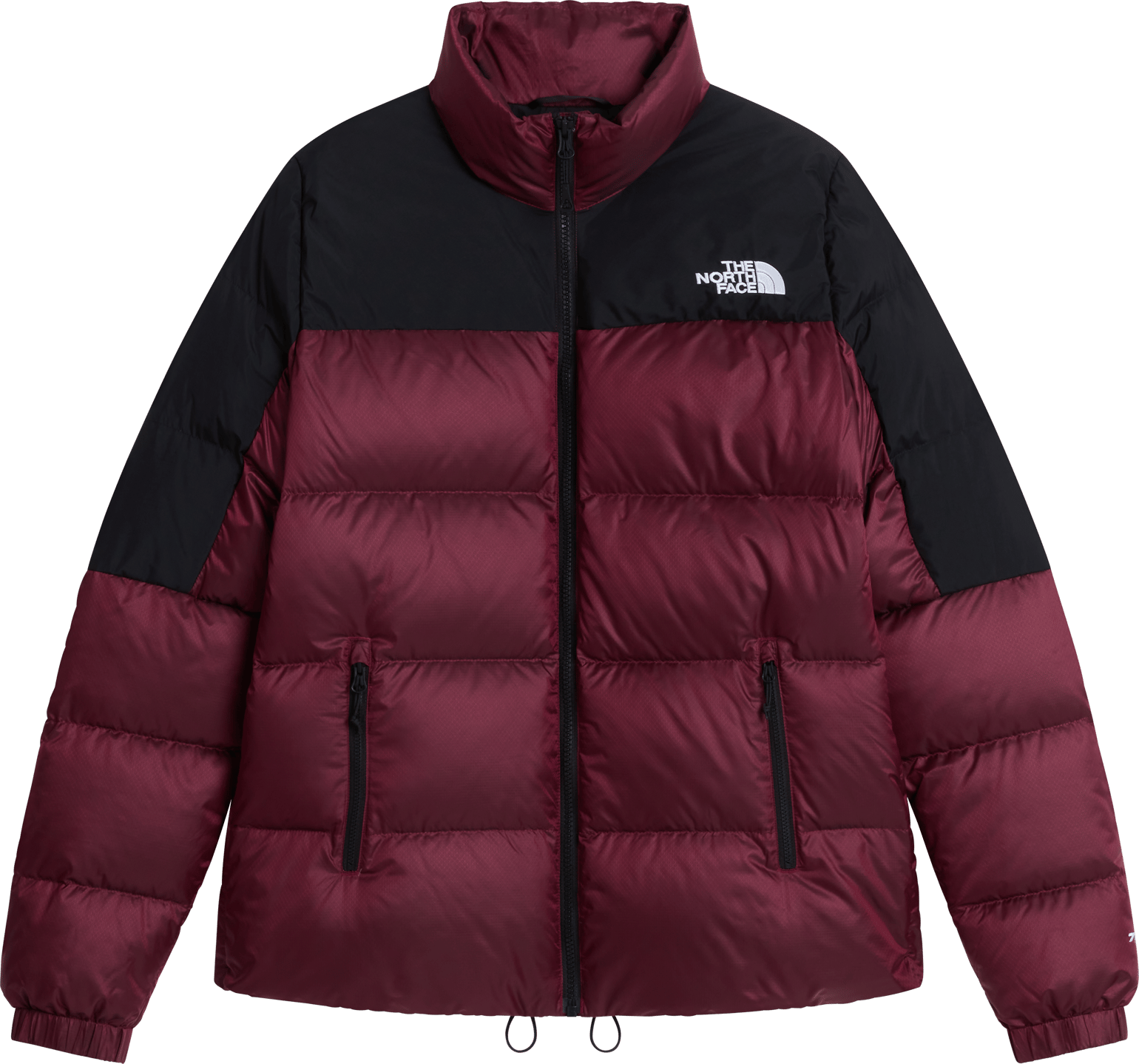 The North Face W Diablo Down 2.0 Jacket Burgundy Crush Black He