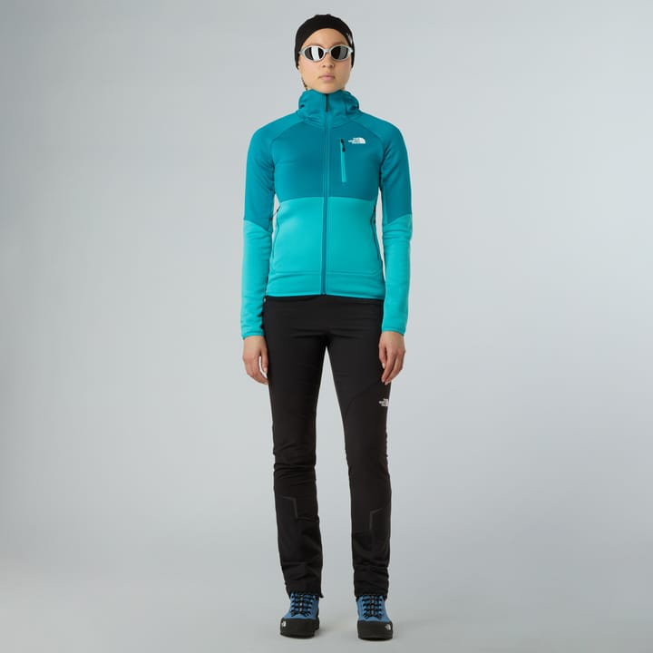 The North Face Women's Meteora Full Zip Fleece Galactic Blue/Deep Teal The North Face