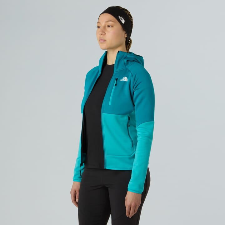 The North Face Women's Meteora Full Zip Fleece Galactic Blue/Deep Teal The North Face