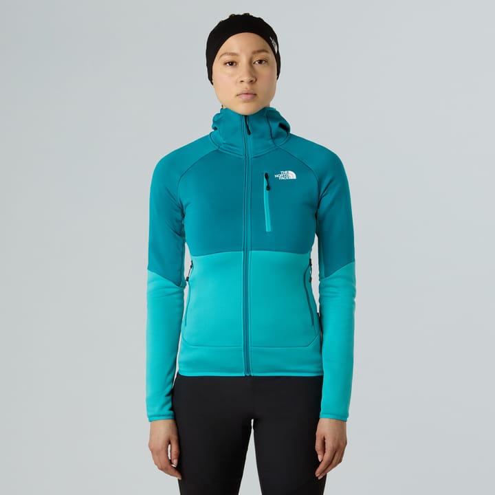 The North Face Women's Meteora Full Zip Fleece Galactic Blue/Deep Teal The North Face