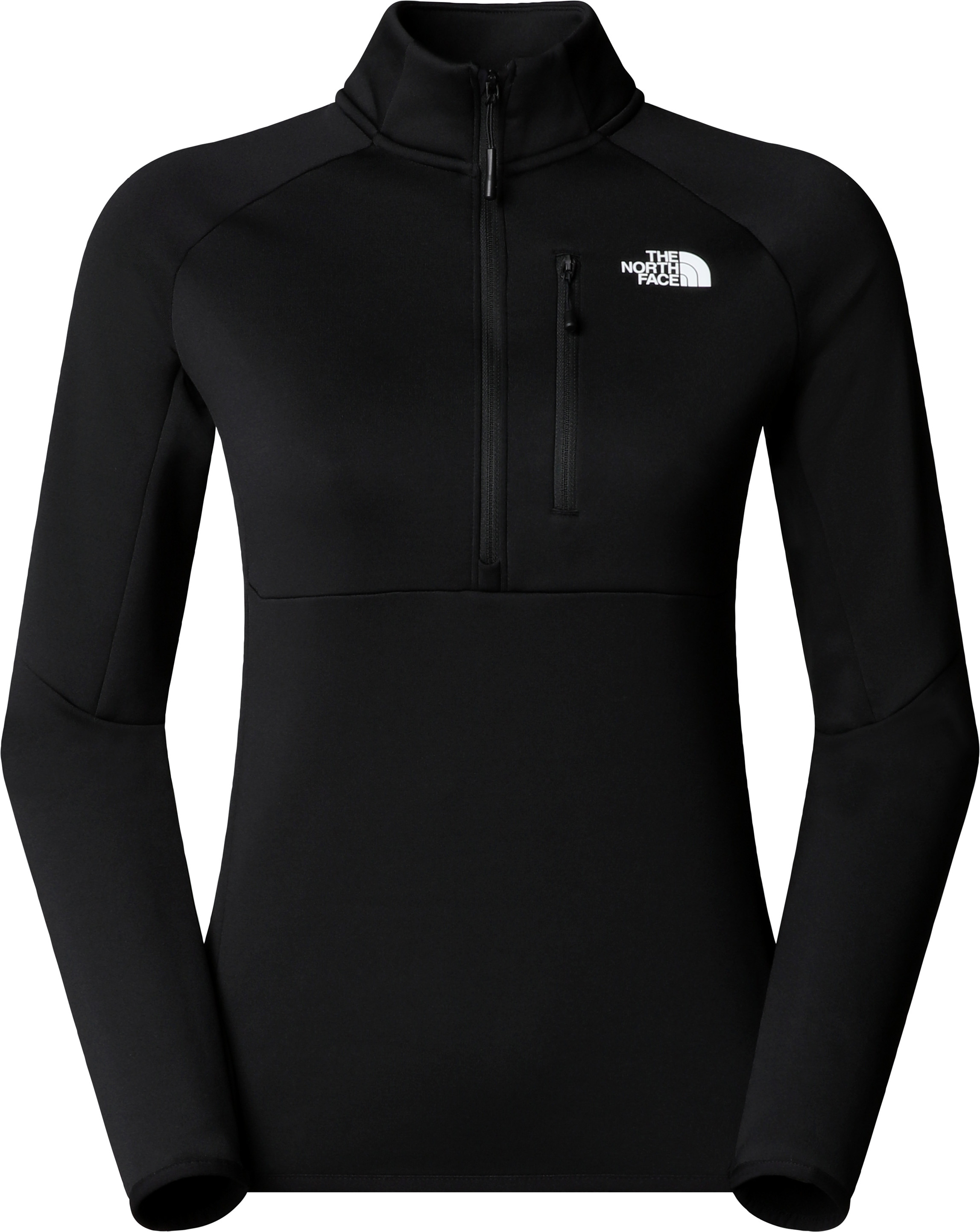 The North Face Women's Meteora ¼ Zip Fleece TNF Black Mellanlager tröjor L