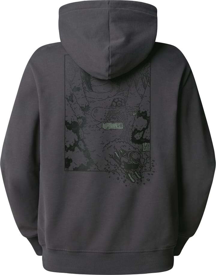 The North Face Unisex Powder Days Relaxed Graphic Hoodie Asphalt Grey The North Face The North Face Unisex Powder Days Relaxed Graphic Hoodie Asphalt Grey The North Face