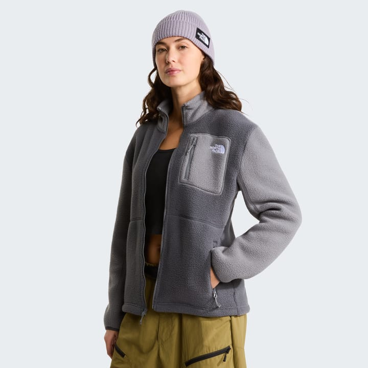 The North Face Women's Yumiori Full Zip Fleece Jacket Anthracite Grey/Smoked The North Face
