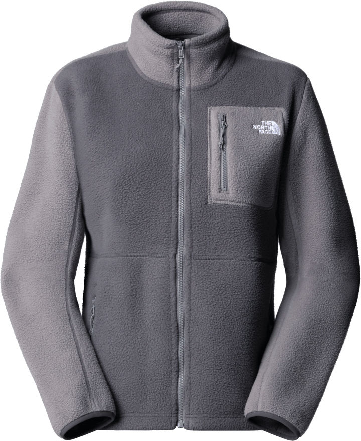 The North Face Women's Yumiori Full Zip Fleece Jacket Anthracite Grey/Smoked The North Face