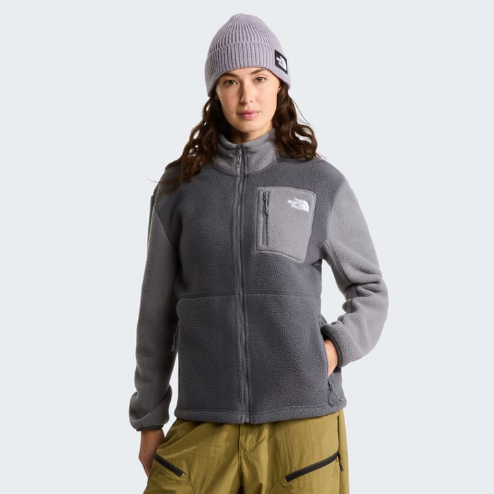 The North Face Women's Yumiori Full Zip Fleece Jacket Anthracite Grey/Smoked The North Face