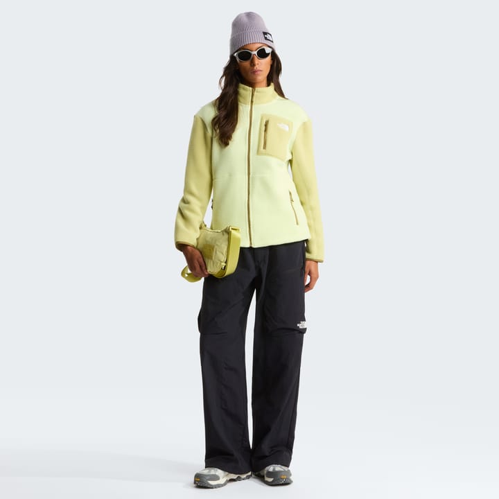 The North Face Women's Yumiori Full Zip Fleece Jacket Lemon Mist/Pear/Cedar The North Face