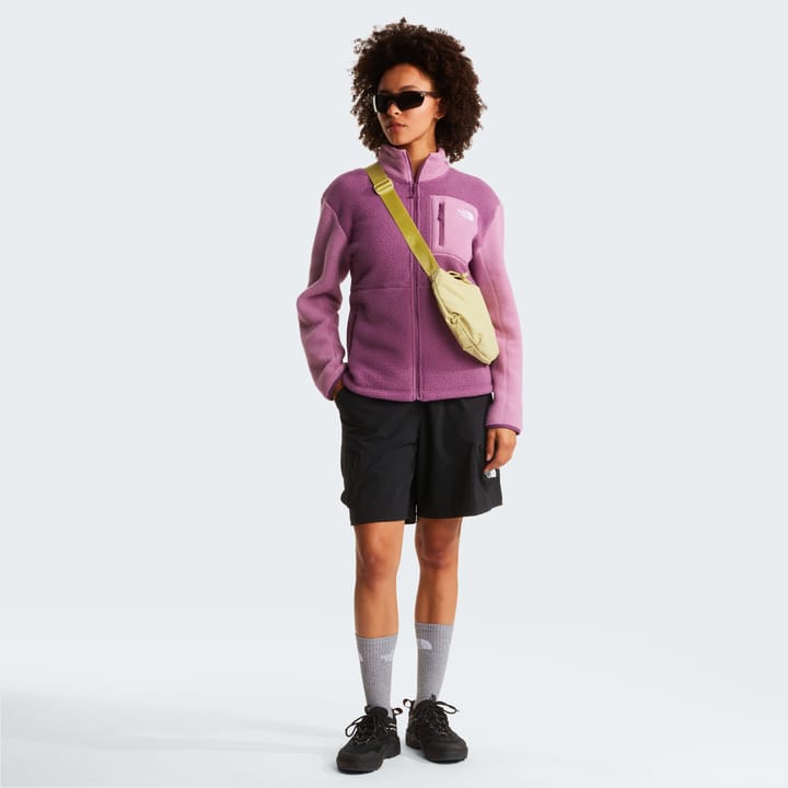 The North Face Women's Yumiori Full Zip Fleece Jacket Chroma Purple/Hushed Lavender/Chroma Purple The North Face