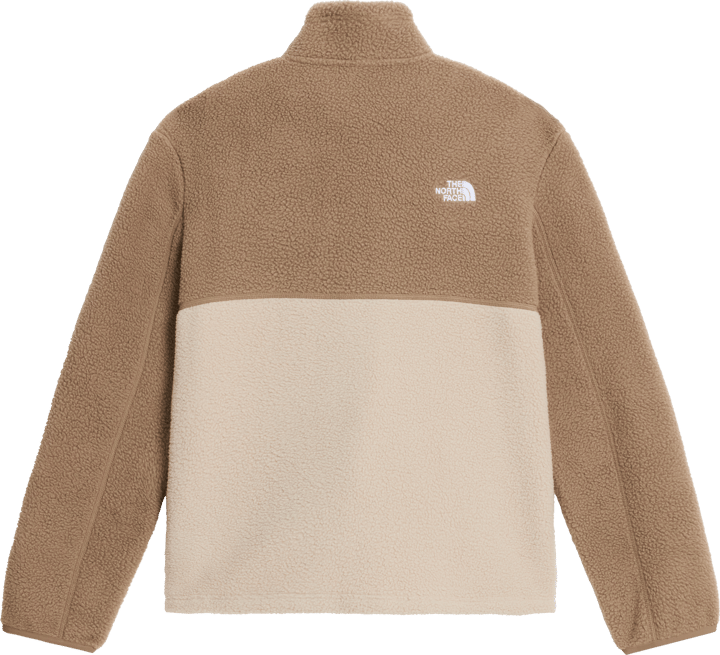 The North Face Women's Yumiori Full Zip Fleece Jacket Timeless Taupe/garnet The North Face
