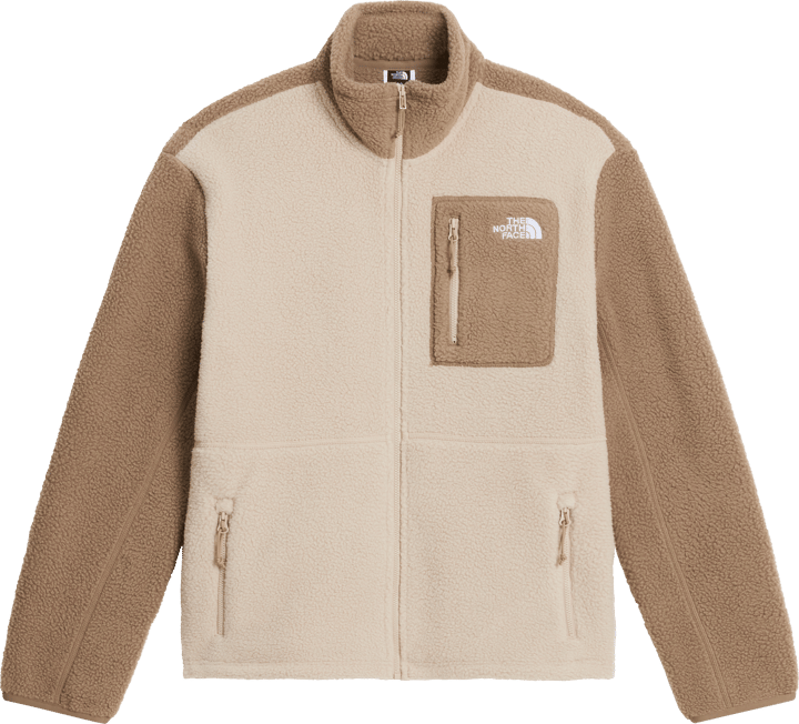 The North Face Women's Yumiori Full Zip Fleece Jacket Timeless Taupe/garnet The North Face