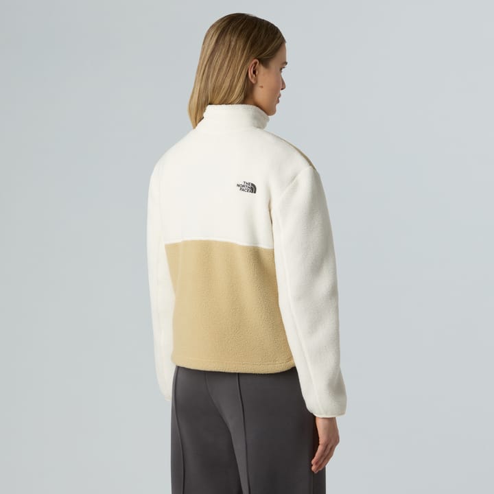 The North Face Women's Yumiori 1/4 Zip Khaki Stone/White Dune The North Face