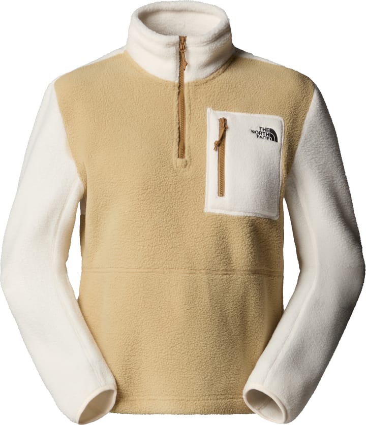 The North Face Women's Yumiori 1/4 Zip Khaki Stone/White Dune The North Face The North Face Women's Yumiori 1/4 Zip Khaki Stone/White Dune The North Face