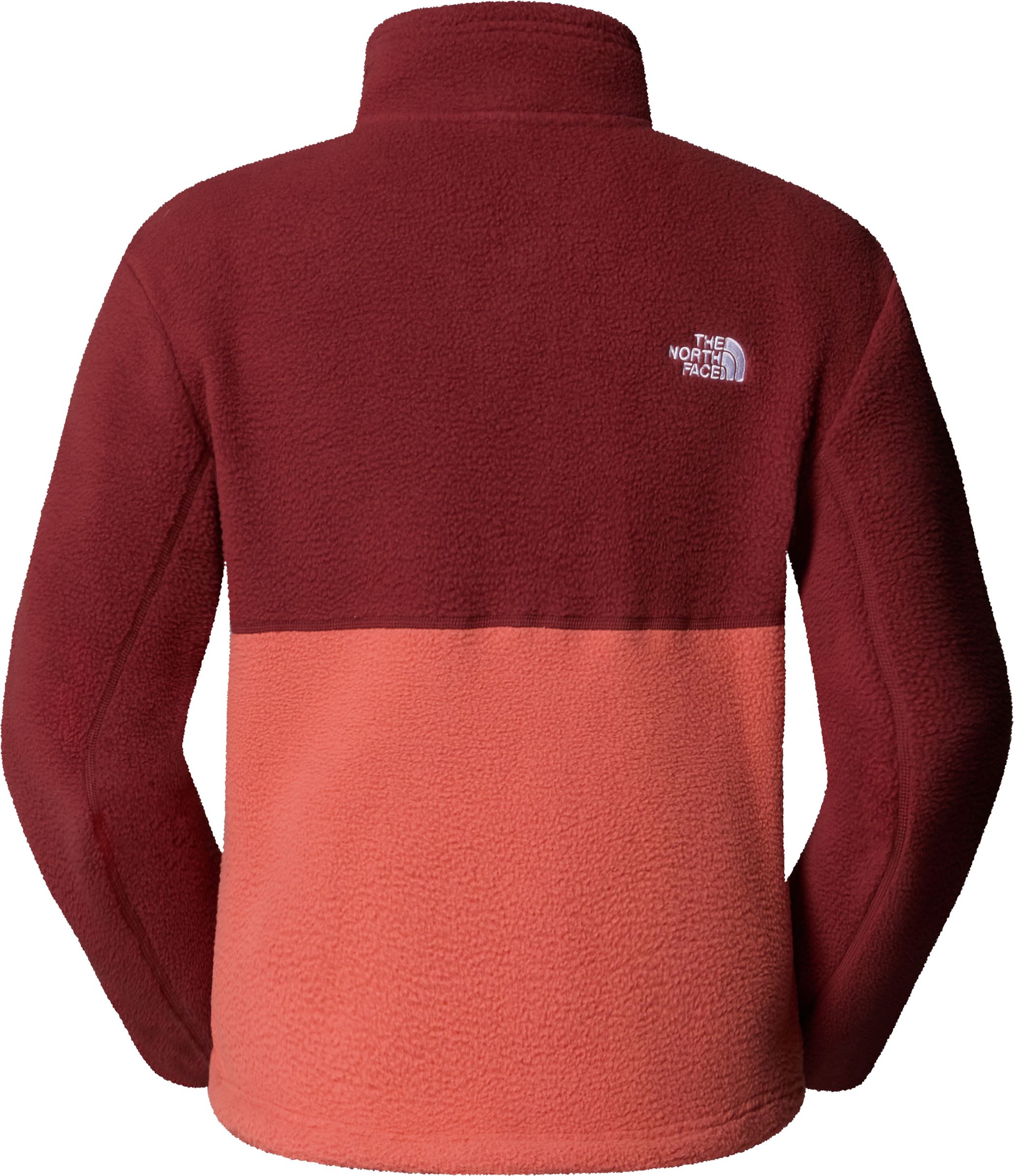 The North Face Women's Yumiori 1/4 Zip Mars Dust/Sumac/Solar Flare