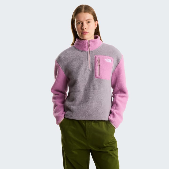 The North Face Women's Yumiori 1/4 Zip Transcendent Grey/hushe The North Face