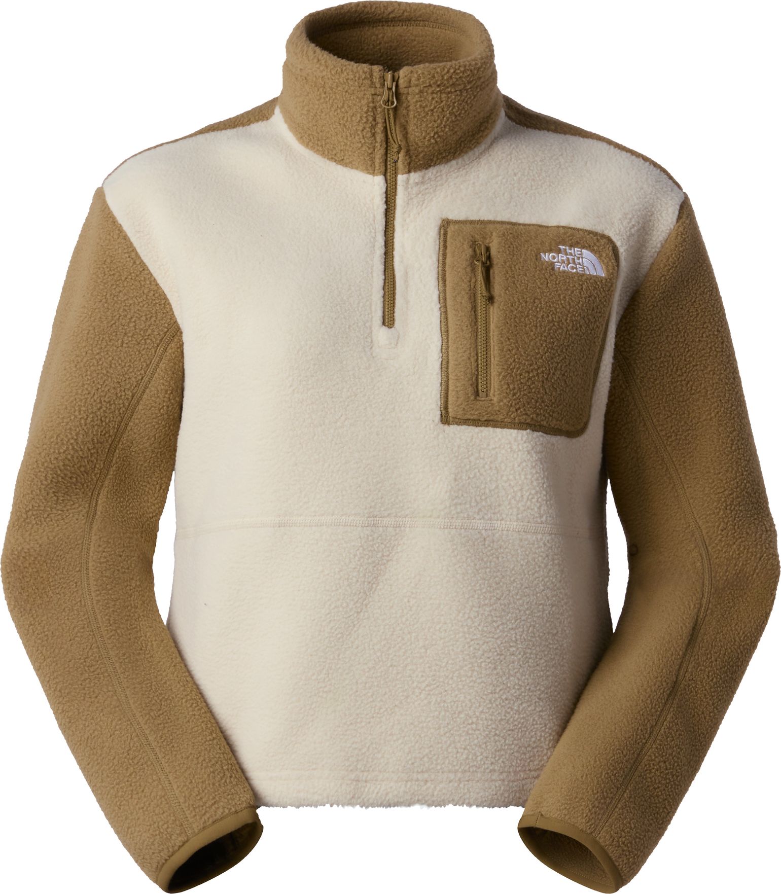 The North Face Women's Yumiori 1/4 Zip Desert Stone/Cedar/Cedar