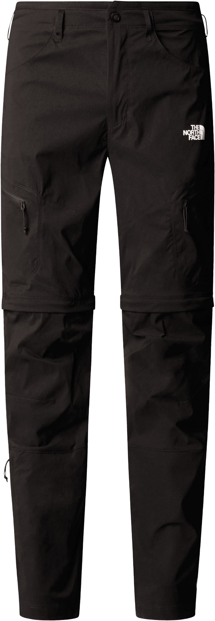 The North Face Men's Exploration Convertible Regular Tapered Pants TNF Black The North Face