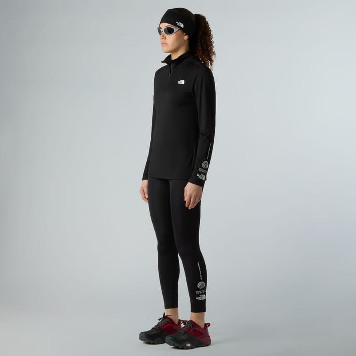 The North Face Women's Flex 1/4 Zip Long Sleeve Top TNF Black The North Face