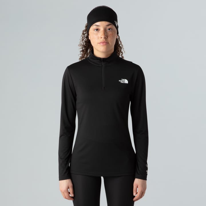 The North Face Women's Flex 1/4 Zip Long Sleeve Top TNF Black The North Face