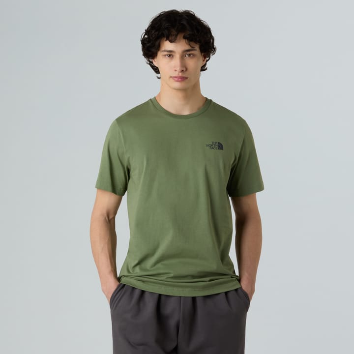 The North Face Men's Mountain Sketch T-Shirt Bark Mist The North Face