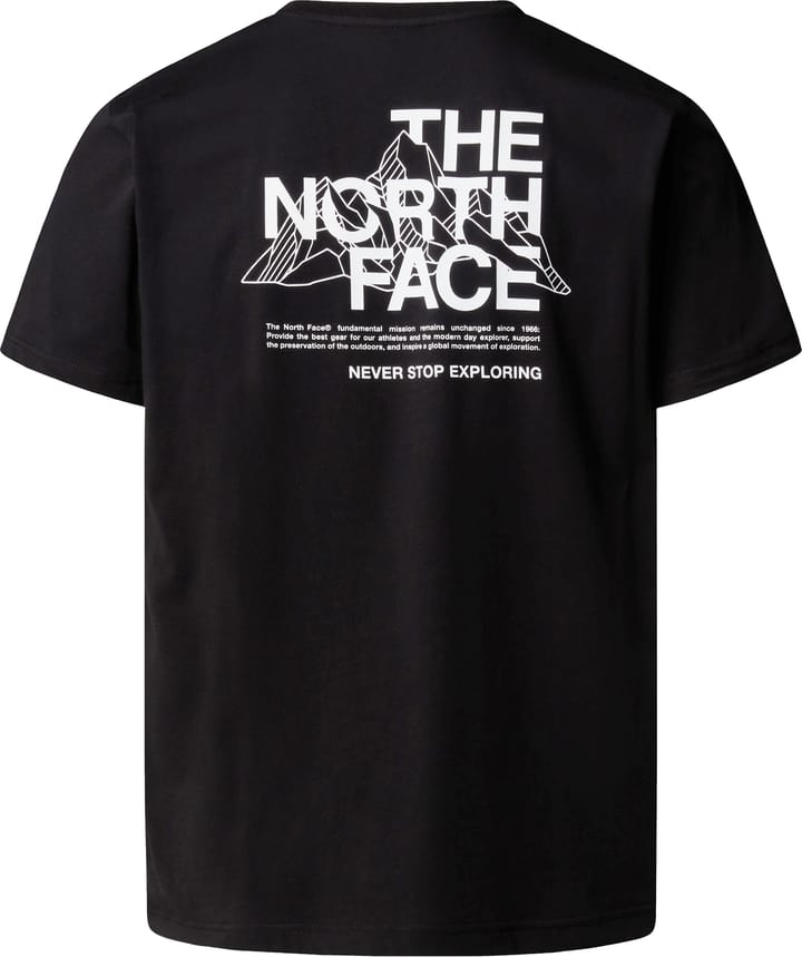 The North Face Men's Mountain Sketch T-Shirt TNF Black The North Face The North Face Men's Mountain Sketch T-Shirt TNF Black The North Face