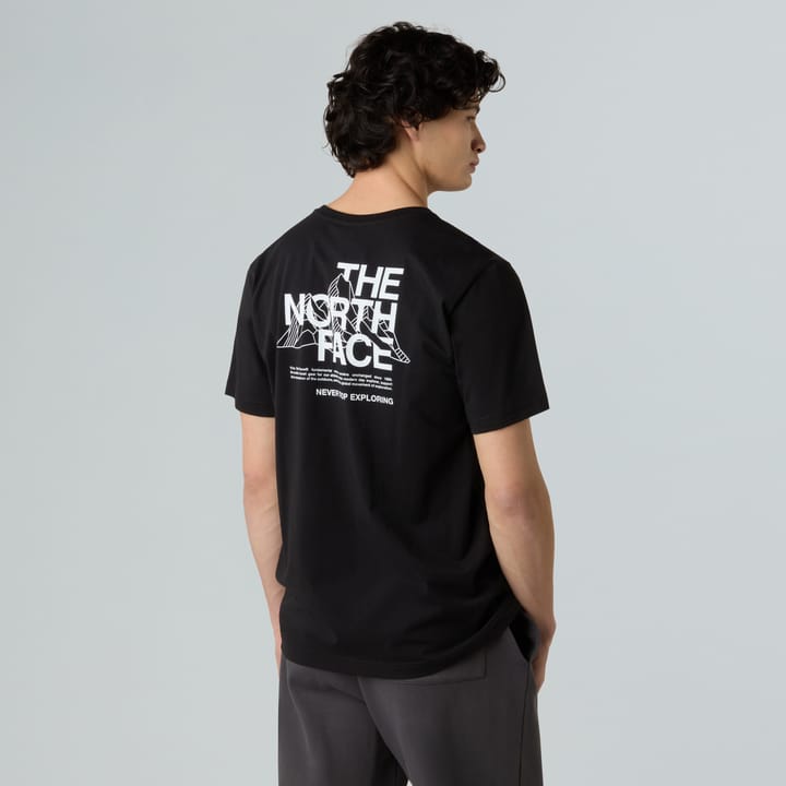 The North Face Men's Mountain Sketch T-Shirt TNF Black The North Face The North Face Men's Mountain Sketch T-Shirt TNF Black The North Face