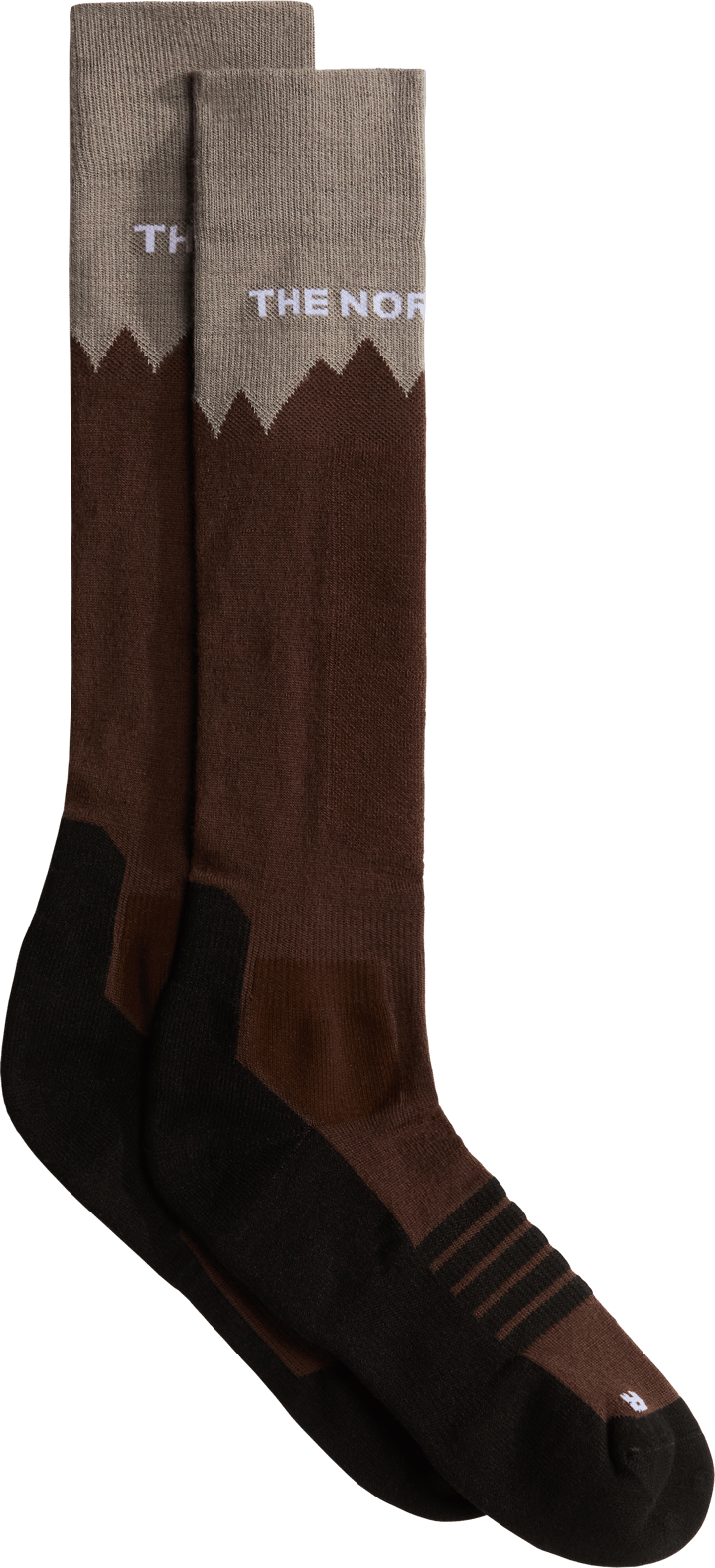 The North Face Mountain Resort Ski Sock Stone Slab/smokey Brown The North Face