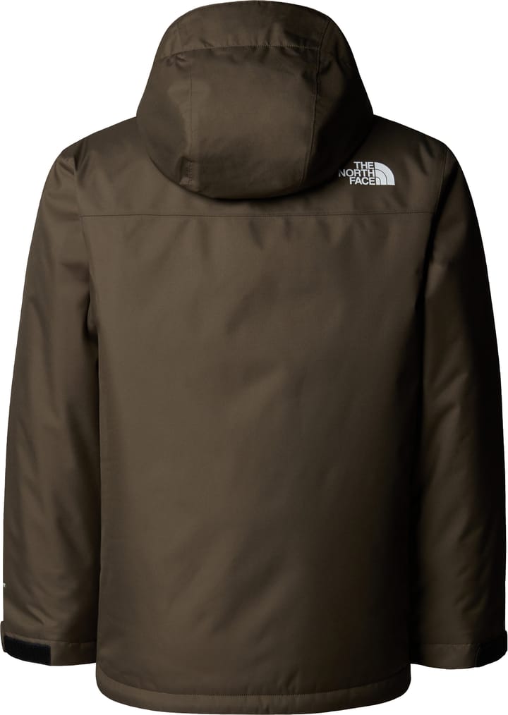The North Face Teens' Snowquest Jacket New Taupe Green The North Face
