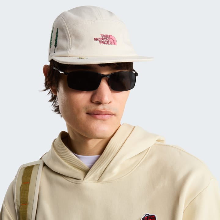 The North Face Norm Camp Hat White Dune/Raw Undyed/Graphics The North Face