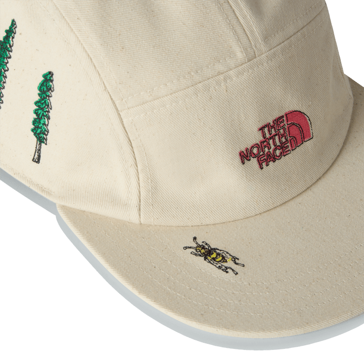 The North Face Norm Camp Hat White Dune/Raw Undyed/Graphics The North Face