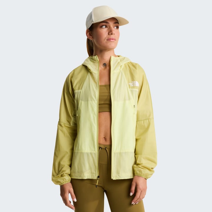 The North Face Women's Ridgelite FUTUREFLEECE Wind Jacket Lemon Mist/Pear The North Face