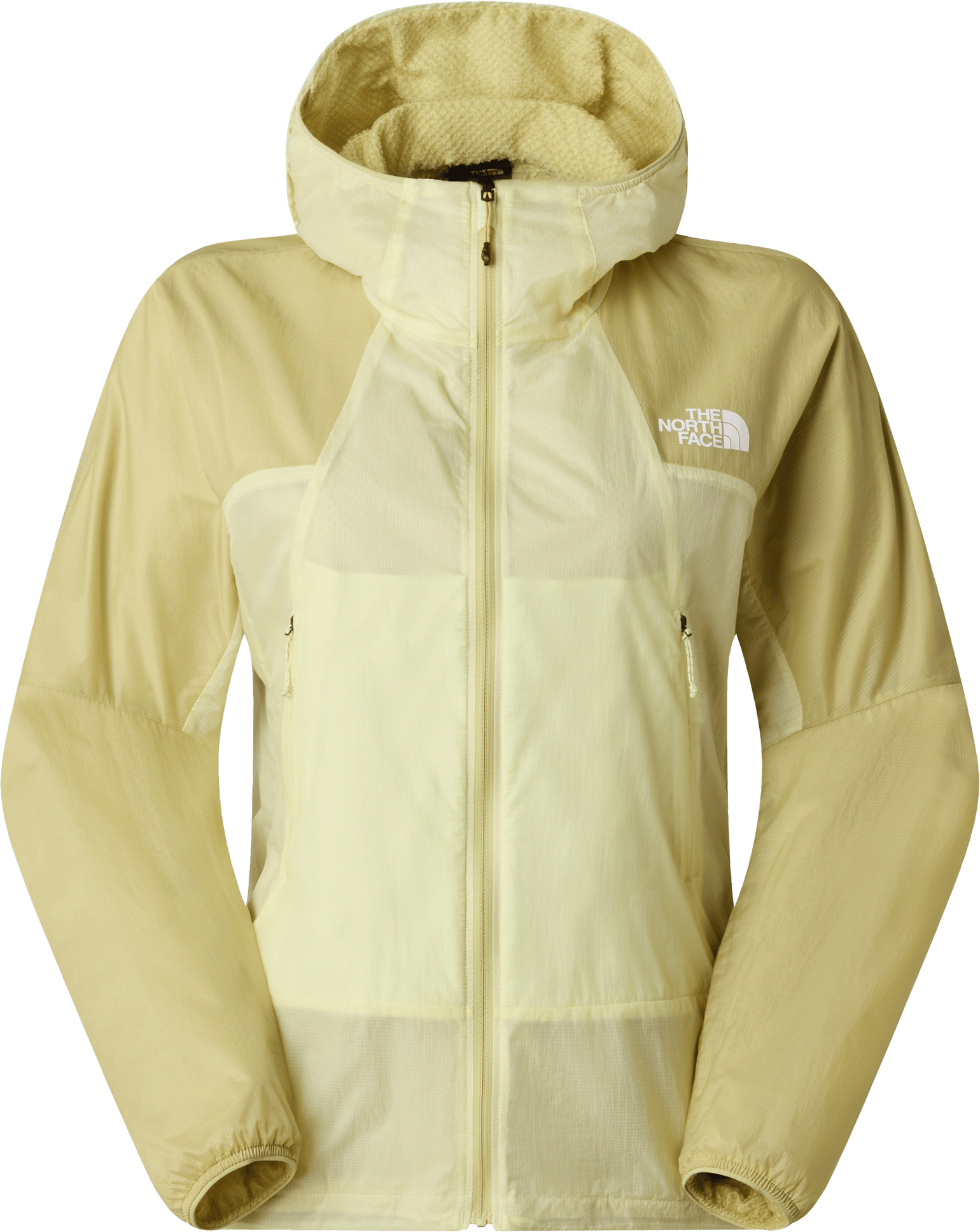 The North Face Women's Ridgelite FUTUREFLEECE Wind Jacket Lemon Mist/Pear