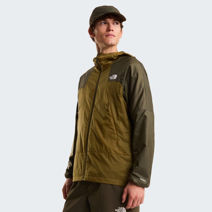 The North Face Men's Ridgelite FUTUREFLEECE Wind Jacket Cedar/New Taupe Green The North Face