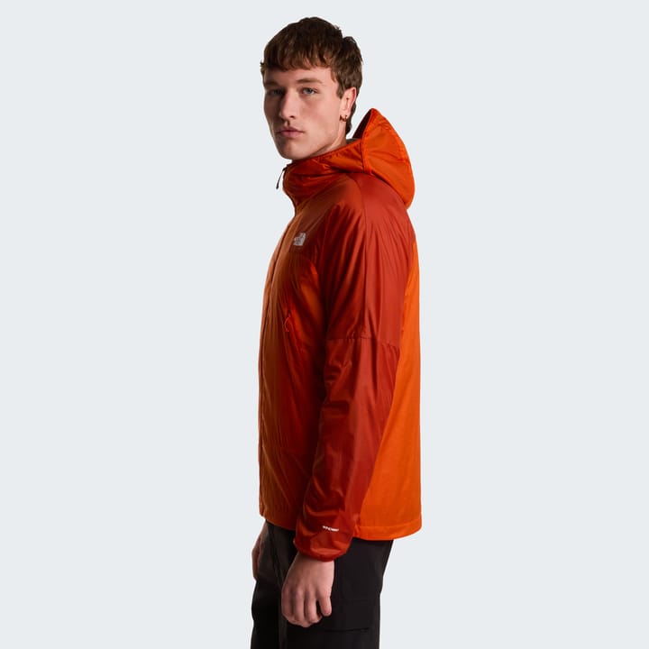 The North Face Men's Ridgelite FUTUREFLEECE Wind Jacket Lava Red/Iron Clay The North Face
