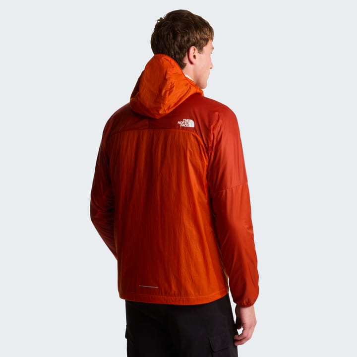 The North Face Men's Ridgelite FUTUREFLEECE Wind Jacket Lava Red/Iron Clay The North Face