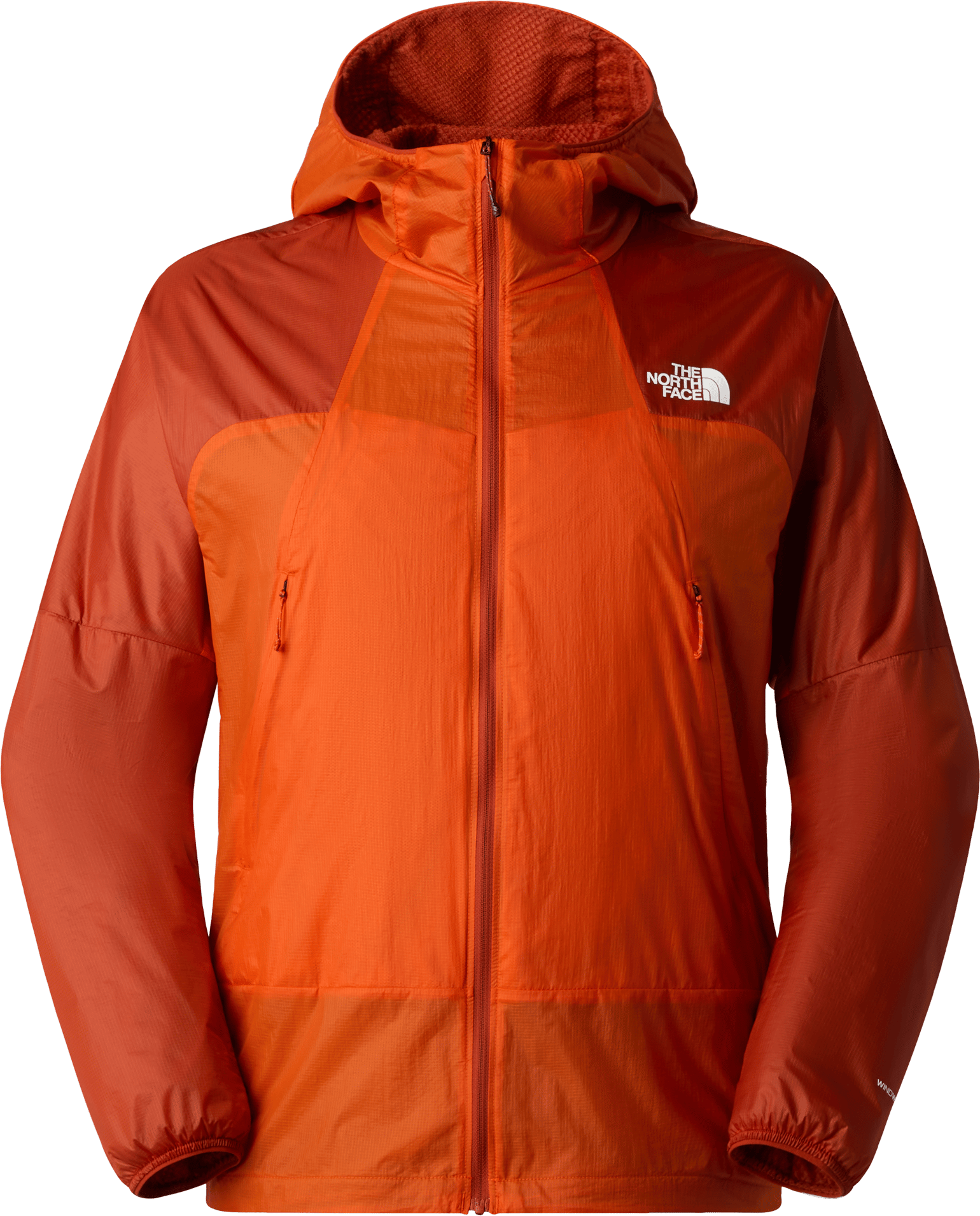 The North Face Men's Ridgelite FUTUREFLEECE Wind Jacket Lava Red/Iron Clay