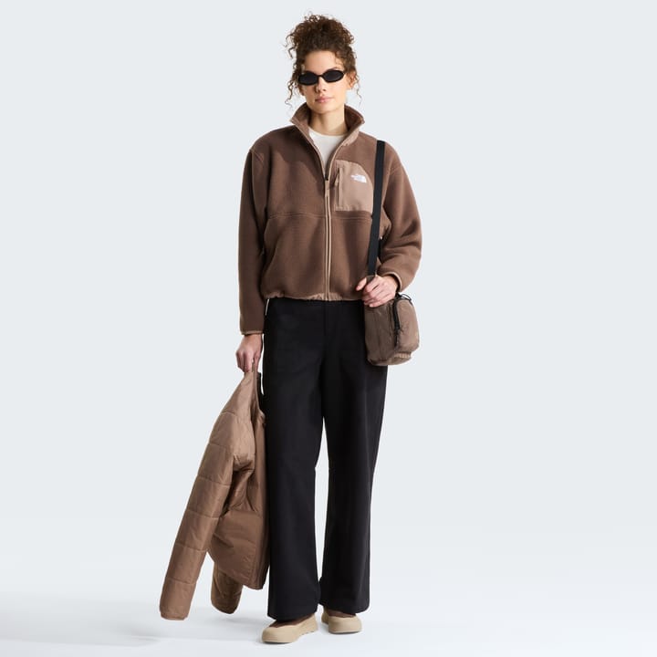 The North Face Women's Yumiori Off-Peak Full Zip Jacket Smokey Brown/Garnet The North Face