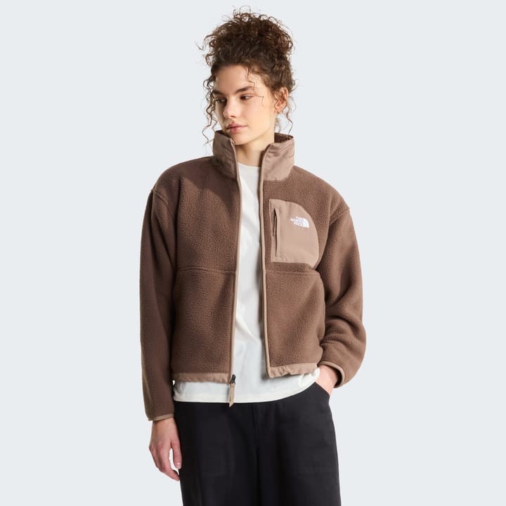 The North Face Women's Yumiori Off-Peak Full Zip Jacket Smokey Brown/Garnet The North Face